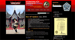 Desktop Screenshot of internationalsilatfederation.com