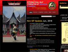 Tablet Screenshot of internationalsilatfederation.com